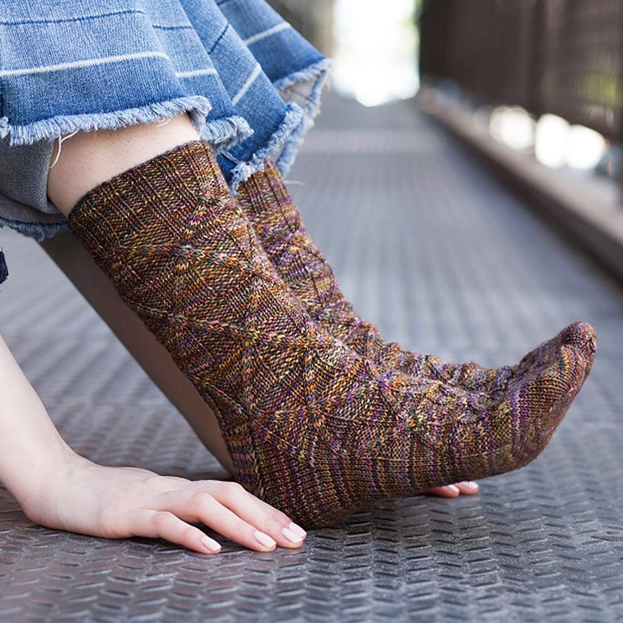 Malabrigo Normandy Socks Knitting Pattern