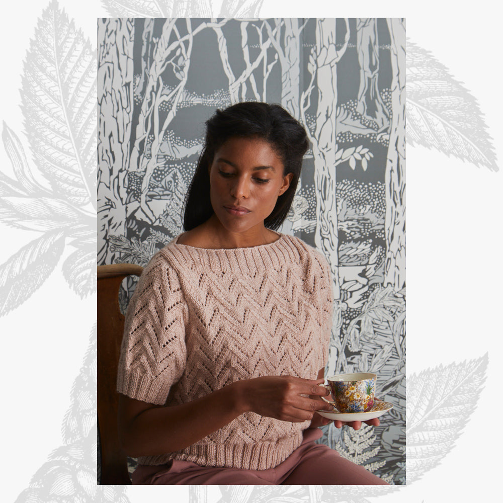 Willow & Lark Megan Boat Neck Jumper Knitting Pattern