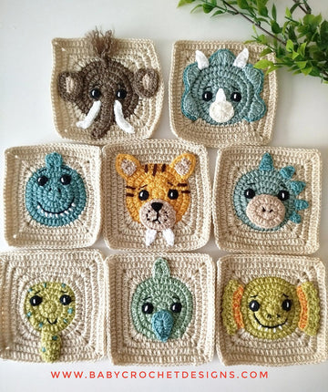 Jurassic Granny Squares