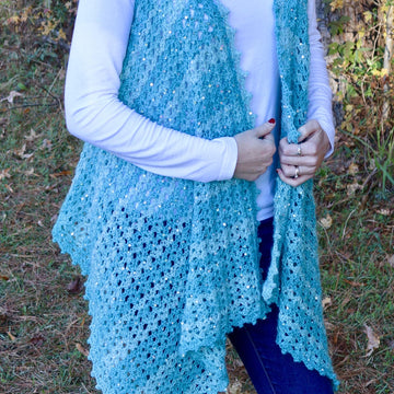 EASY BEGINNER's Flowy Shrug