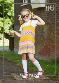 Paintbox Yarns Dusty Party Dress Knitting Pattern
