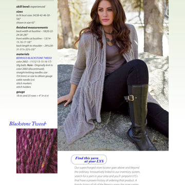 Berroco Connate Cardigan Knitting Pattern