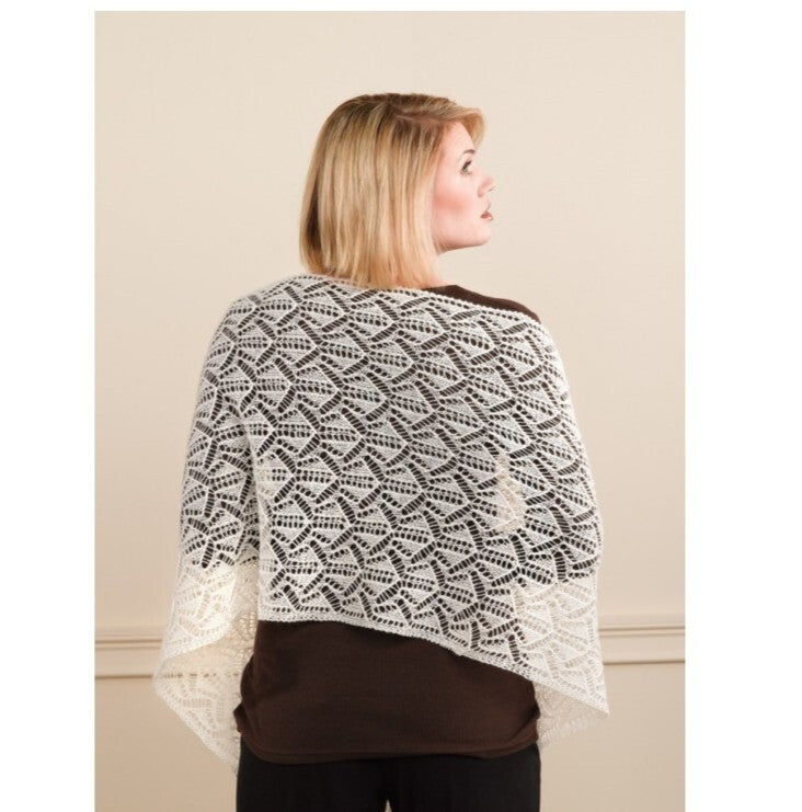 Valley Yarns 202 Geometric Lace Shawl And Scarf