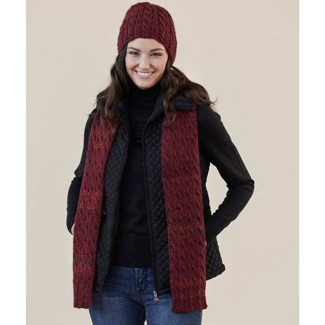 Tahki Yarns Montrose Hat & Scarf Knitting Pattern
