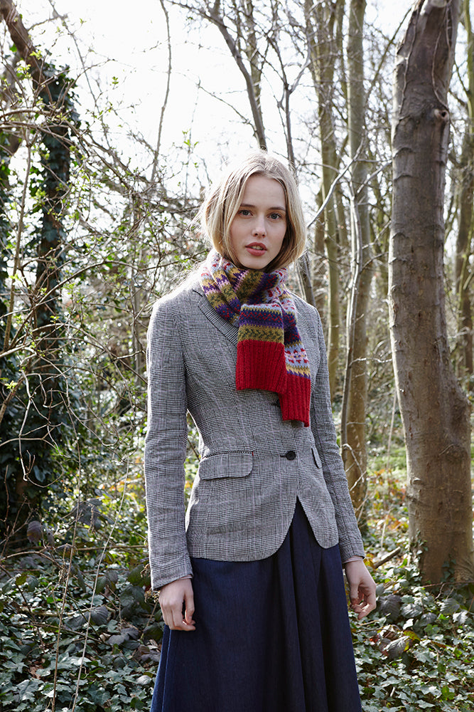 Debbie Bliss Fiona Scarf Knitting Pattern