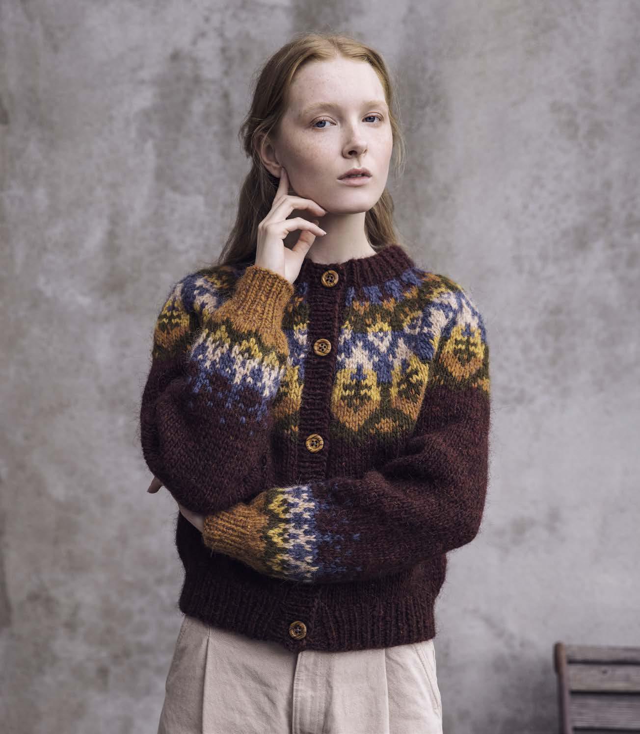 UppbÃƒÂ³t Cardigan Knitting Pattern