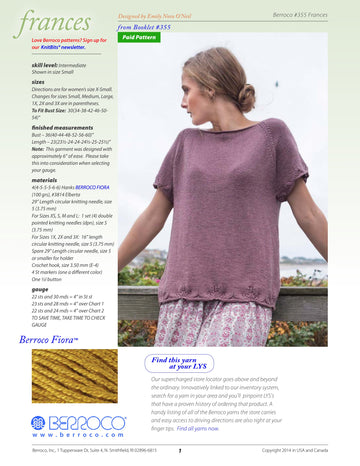 Berroco 355 Frances PDF