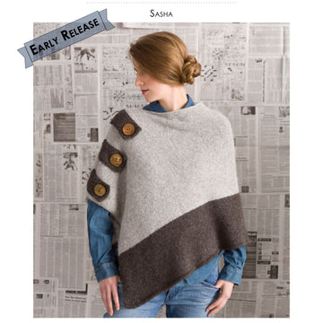 Classic Elite Yarns Sasha Cape Knitting Pattern