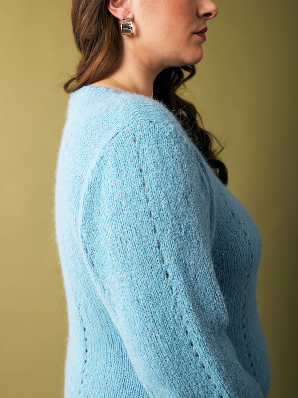 Papyrus Pullover in Berroco Brina