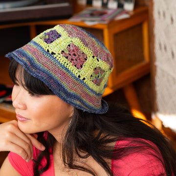 Berroco Forever Disco Funkytown Hat Crochet Pattern