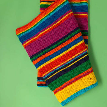 Paintbox Yarns Weekend Throws Knitting Pattern