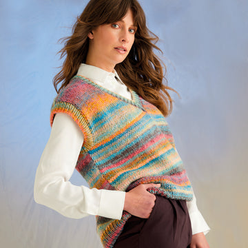 Sirdar Ocean Treasure Tank Slipover Knitting Pattern