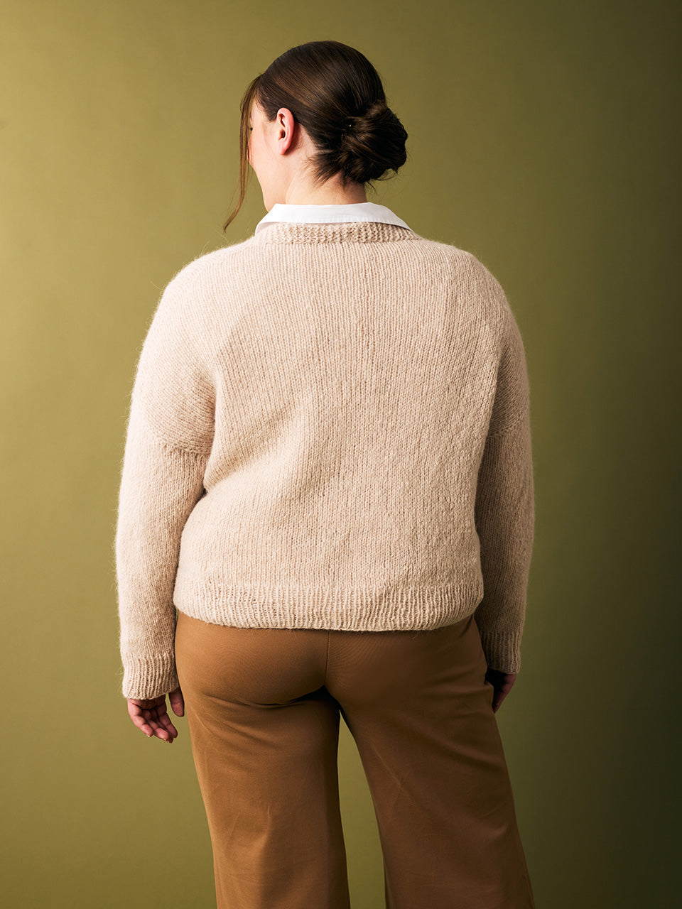 Postscript Cardigan in Berroco Brina