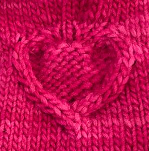 Lonely Hearts Mittens & Ear Warmer