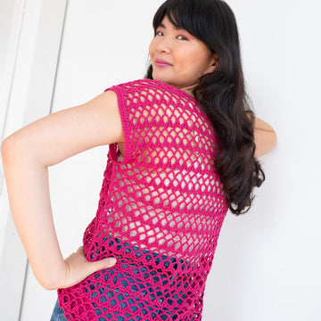 Berroco Lighted Structures Venturi Top Crochet Pattern