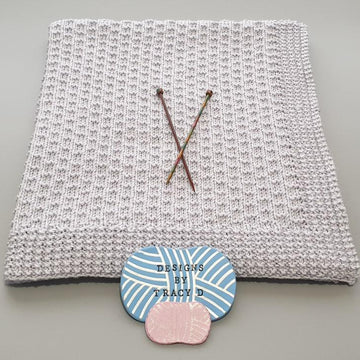 Leo / Mack Baby blanket  knitting pattern