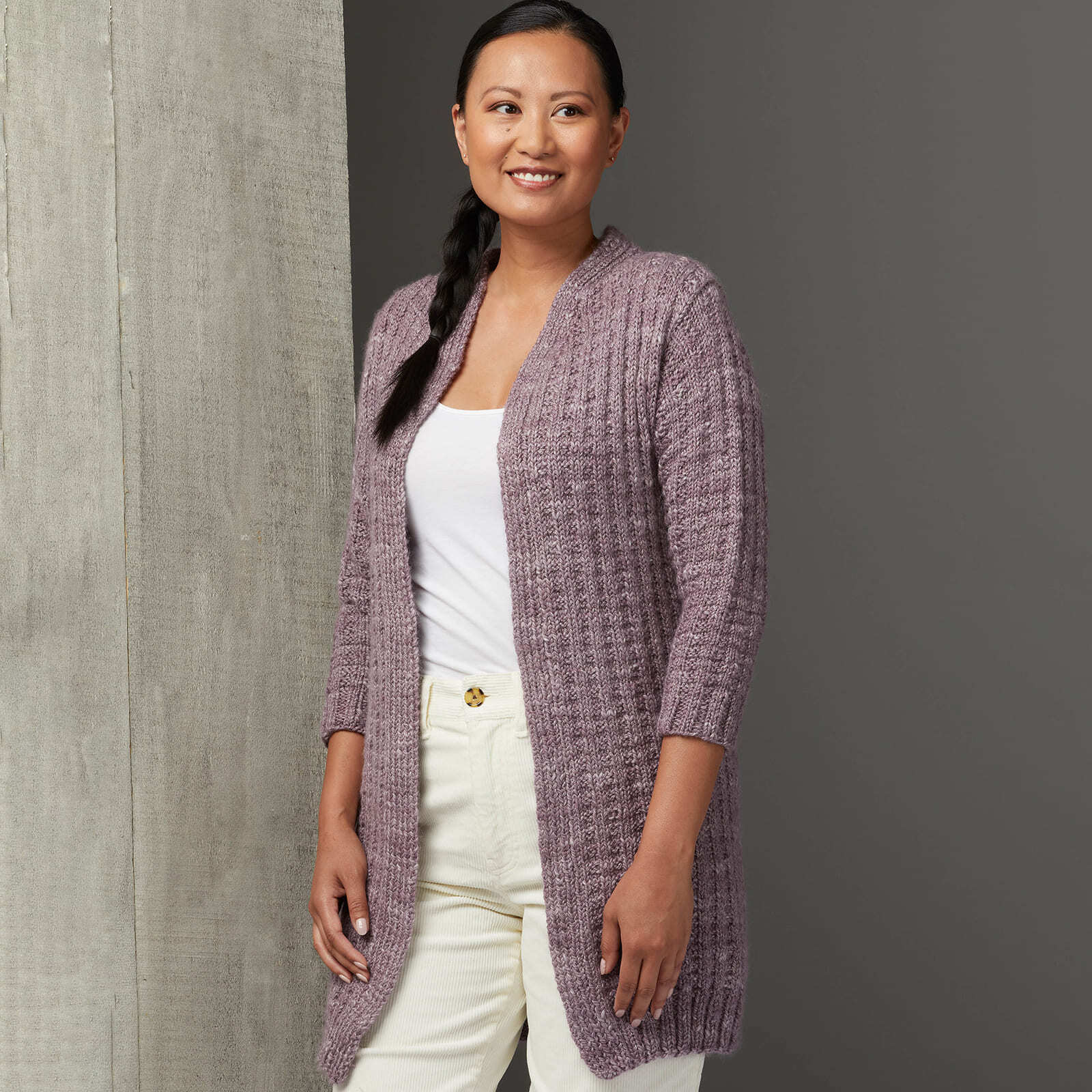 Valley Yarns Bennington Cardigan Knitting Pattern