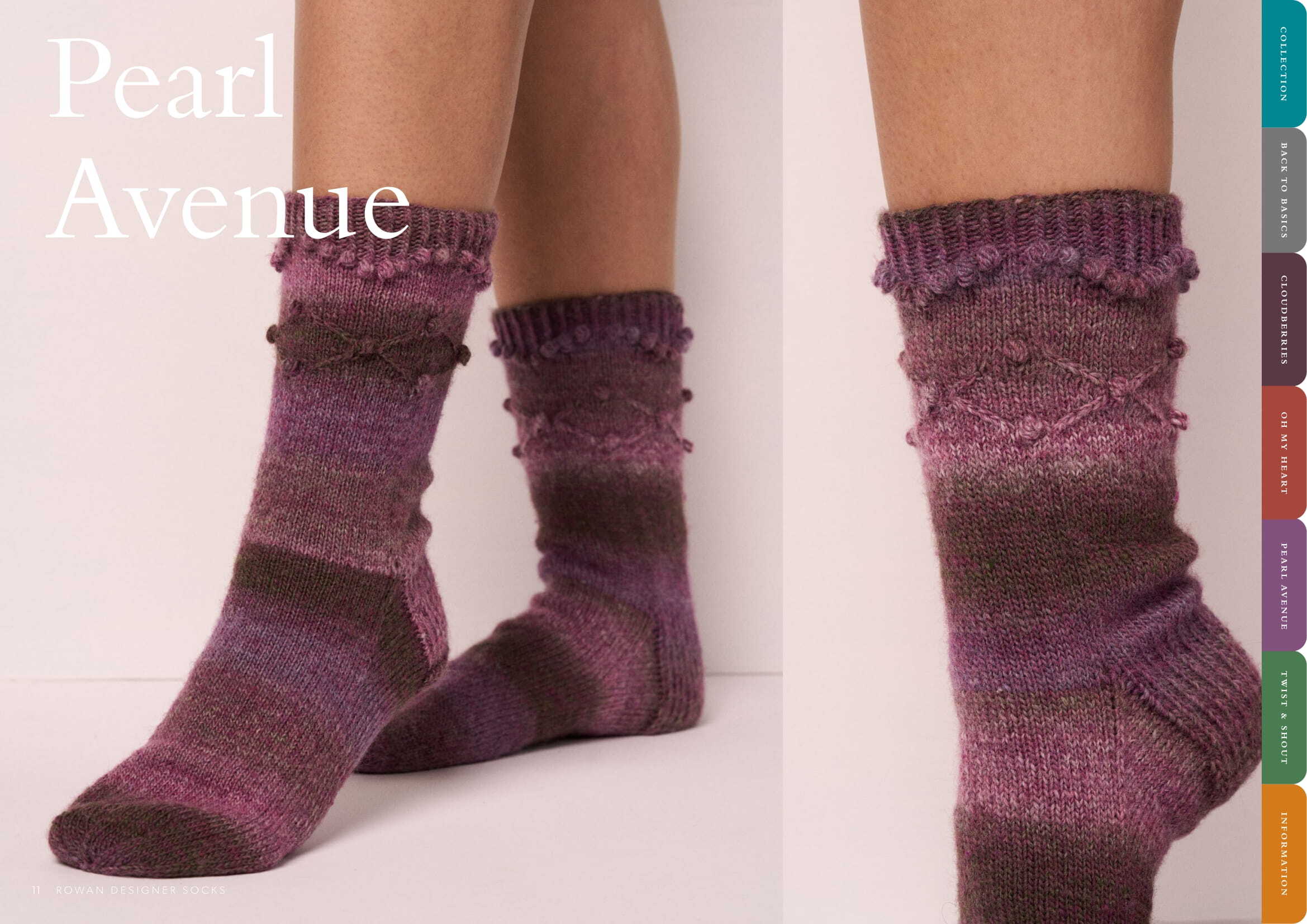 Rowan Designer Socks Knitting Pattern