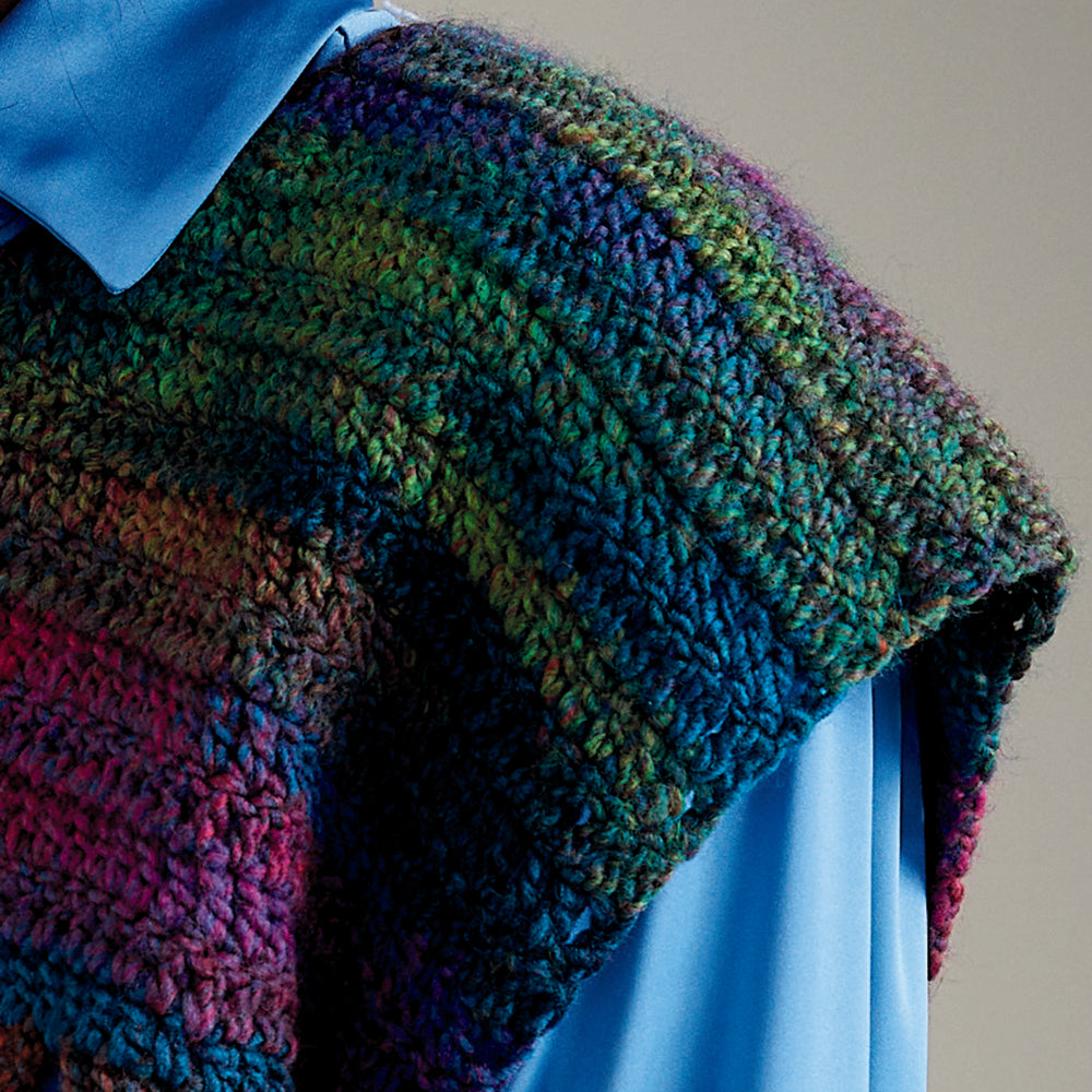Sirdar Twilight Terrace Tabard Cape Crochet Pattern