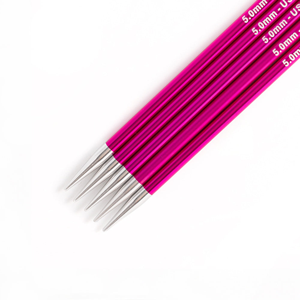 KnitPro Zing Double Pointed Needles 8"