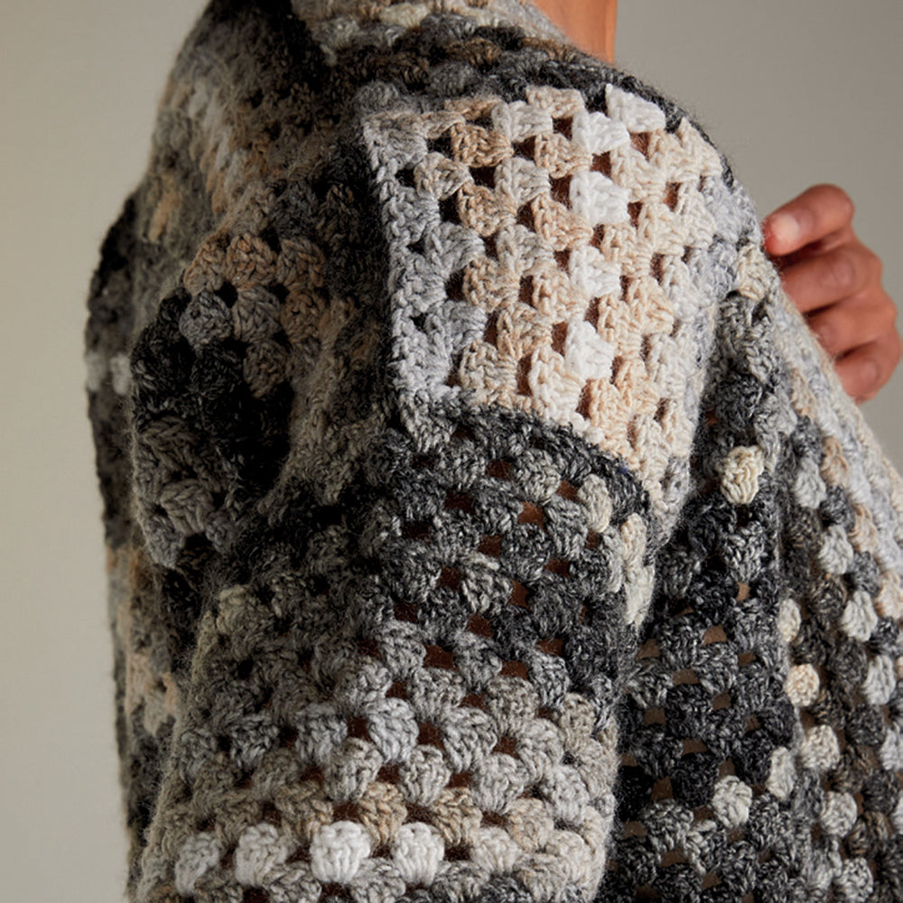 Sirdar Moon & Stars Cardigan Crochet Pattern