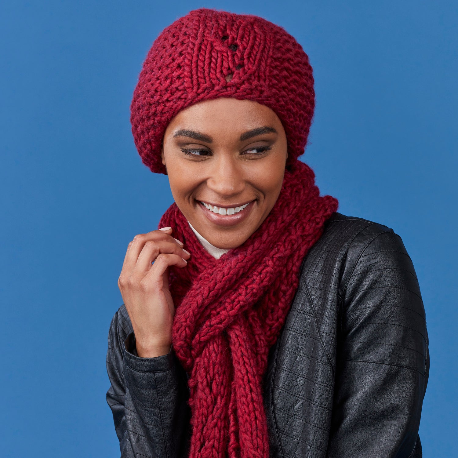 Tahki Yarns Dawson Hat & Scarf Knitting Pattern