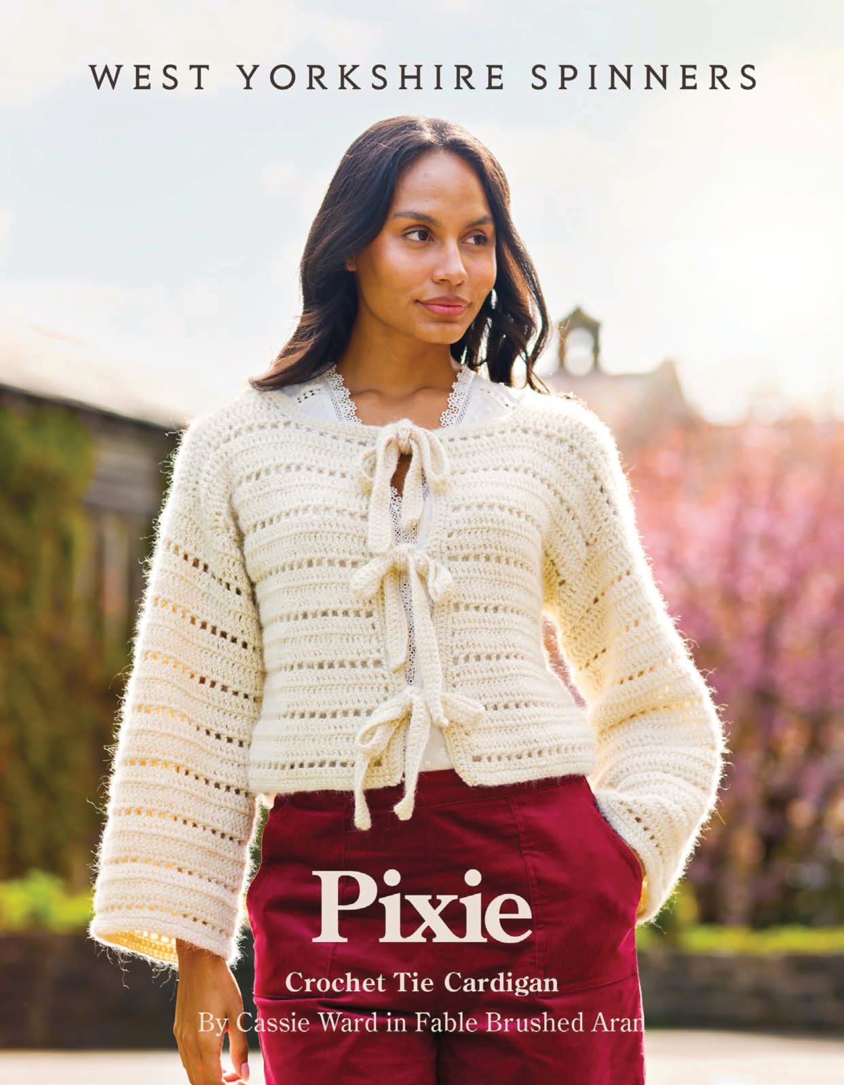 Pixie Tie Cardigan Crochet Pattern