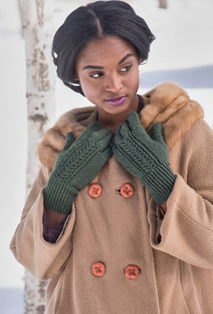 Hallie Mittens Gloves Knitting Pattern