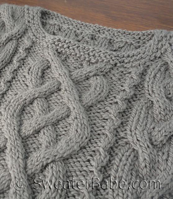 #165 Ultimate Chunky Cabled Sweater