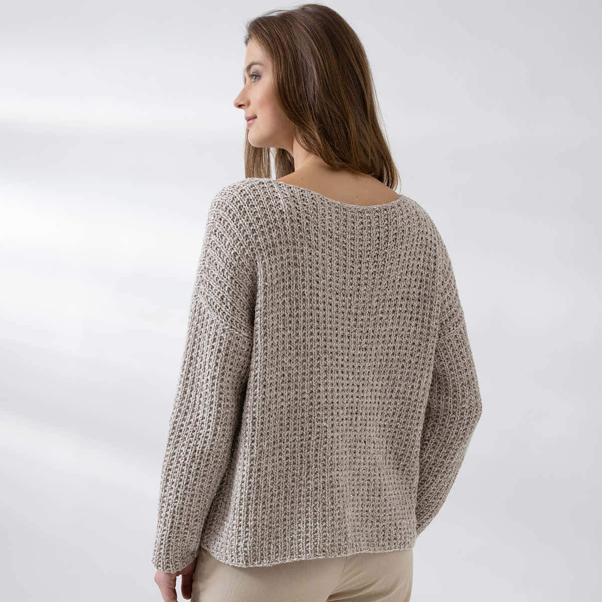 String Shalene Pullover Jumper Knitting Pattern