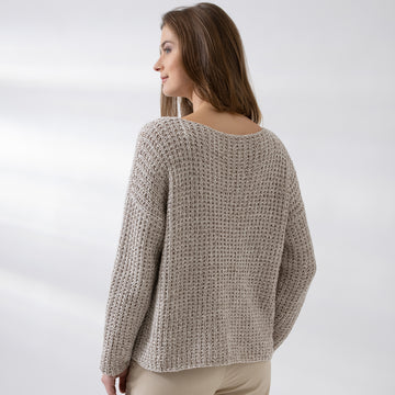 String Shalene Pullover Jumper Knitting Pattern