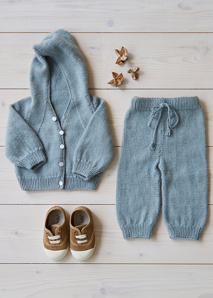 Debbie Bliss Baby Sport Jacket, Hoodie, Gilet, Joggers & Hat