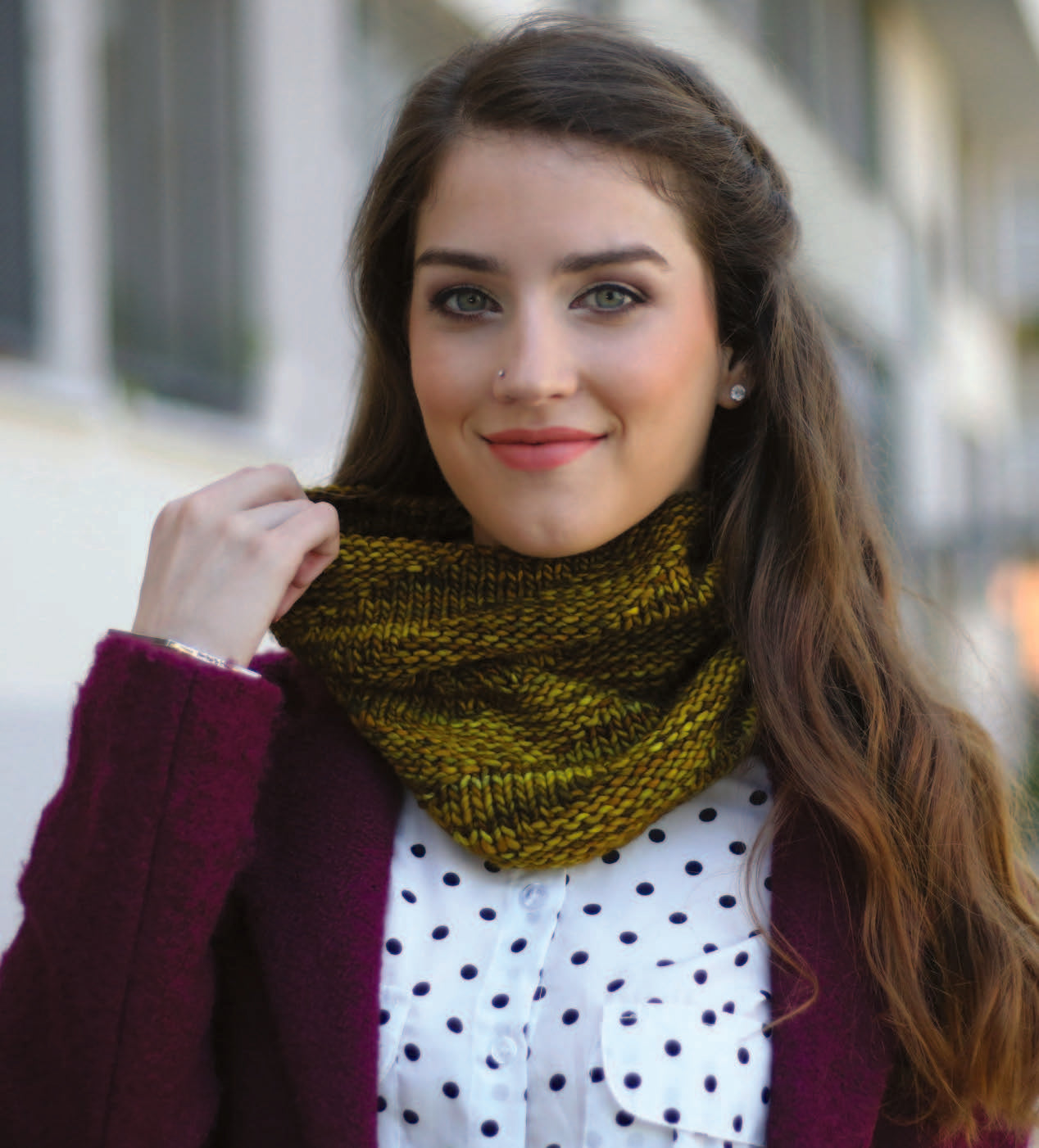 Across the Heath Cowl Knitting Pattern