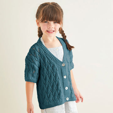 Sirdar Wave Lace Cardigans Knitting Pattern