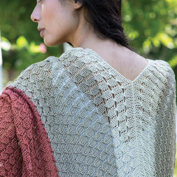 Berroco Marca Ruana Cape Knitting Pattern