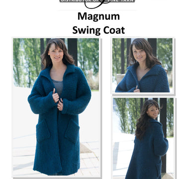 Cascade Yarns B Coat Knitting Pattern