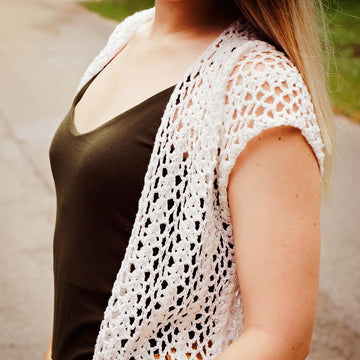 Long Summer Crochet Duster