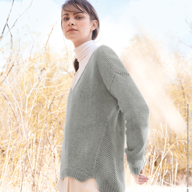 Lana Grossa Pullover Jumper Knitting Pattern