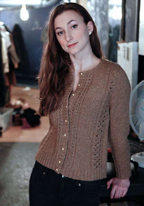 Taina Cardigan Knitting Pattern