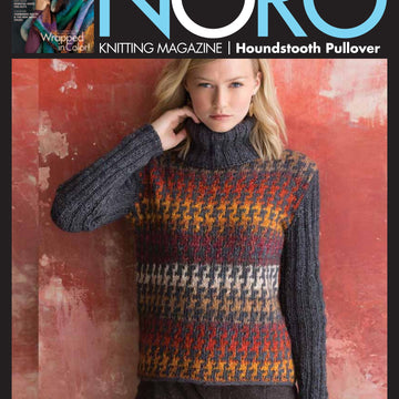 Noro Houndstooth Pullover Scarf Knitting Pattern