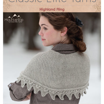 Classic Elite Yarns Highland Fling Wrap Knitting Pattern