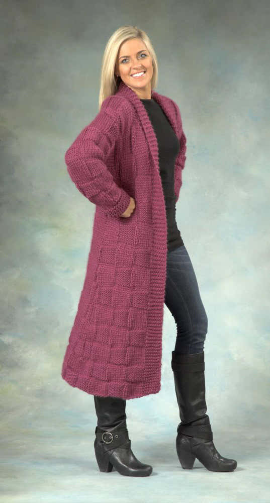 Woman's Coat Knitting Pattern