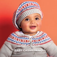 Debbie Bliss Livia Fairisle Cardigan & Hat Knitting Pattern