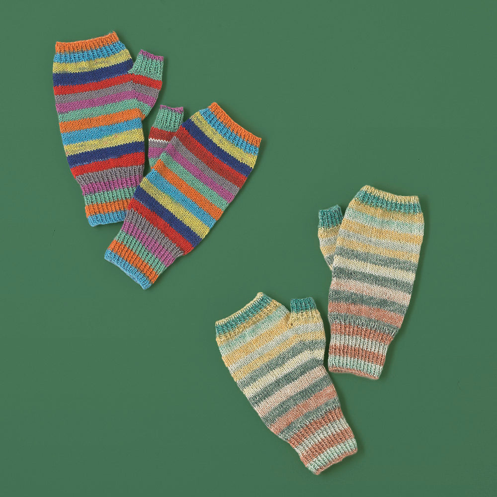 Paintbox Yarns Essential Fingerless Gloves PDF