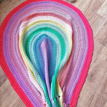 Razzle Dazzle Rainbow Blanket
