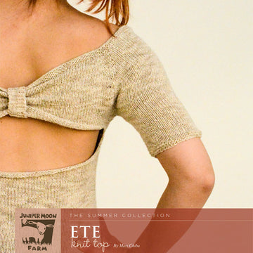 Ete Knit Top Knitting Pattern