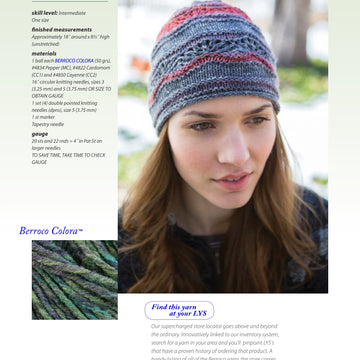 Berroco Cobbscook Hat Knitting Pattern