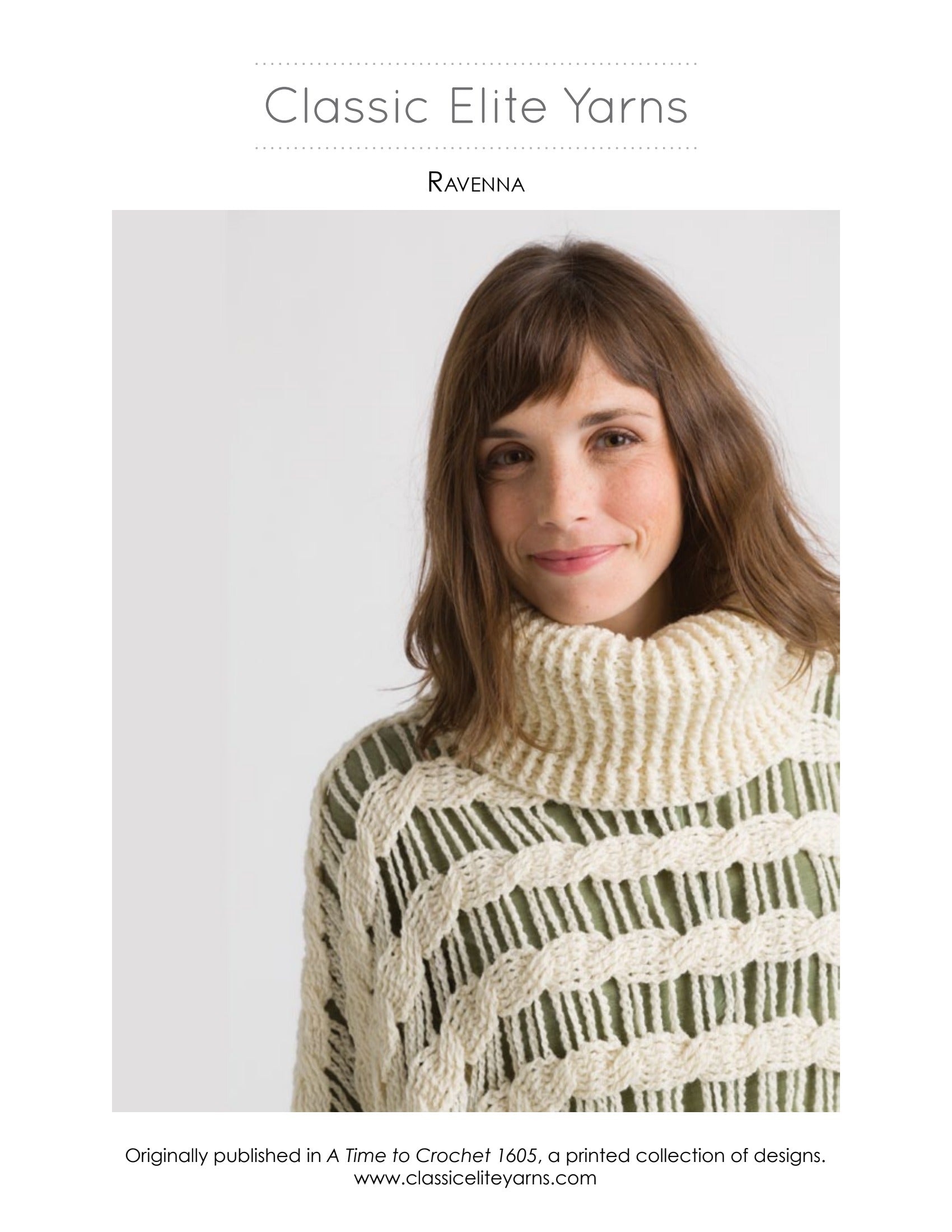 Classic Elite Yarns Viewpoints A Time to Crochet Pattern