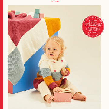 Sirdar Colour Block Duffle & Blanket Knitting Pattern
