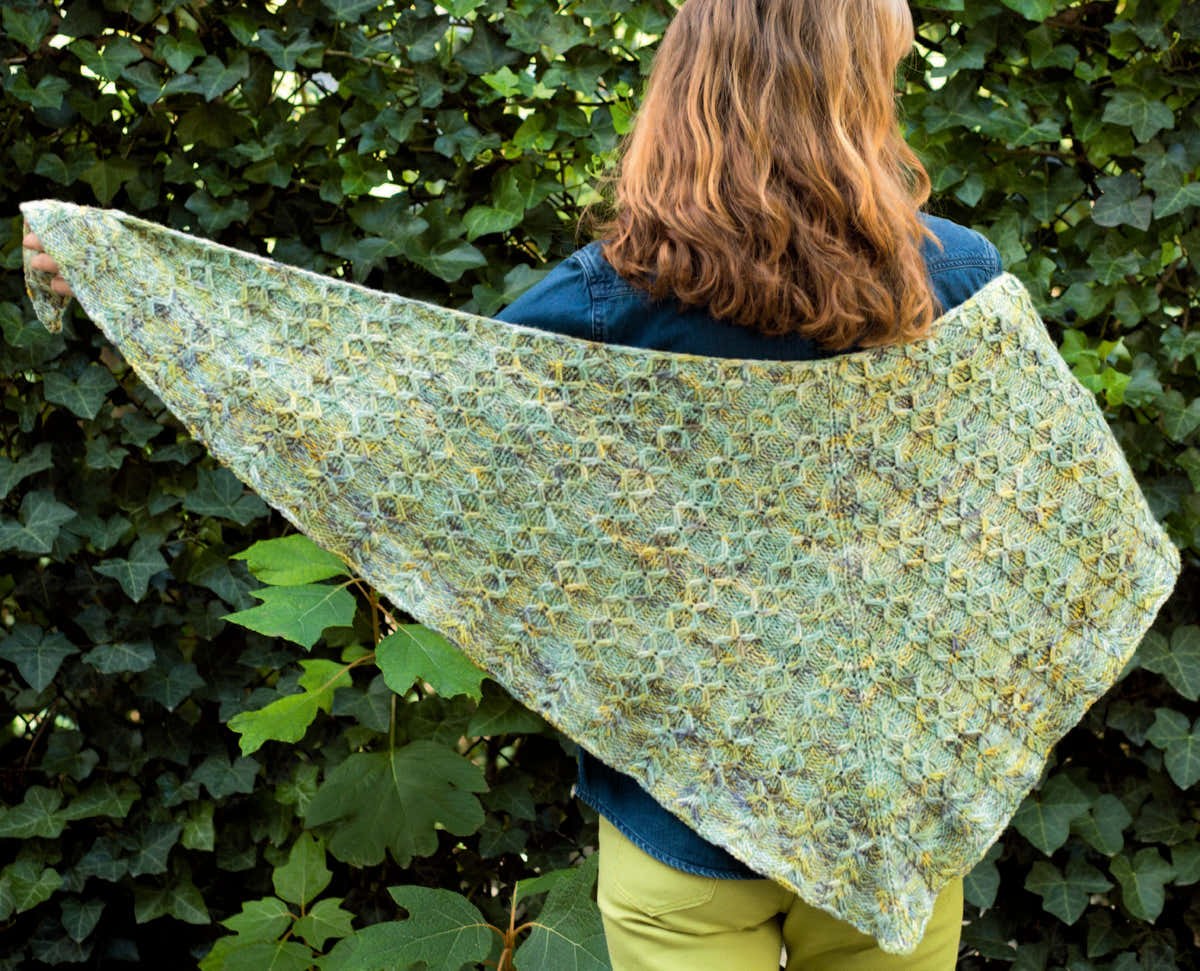 Prospect Park Shawl Wrap Knitting Pattern